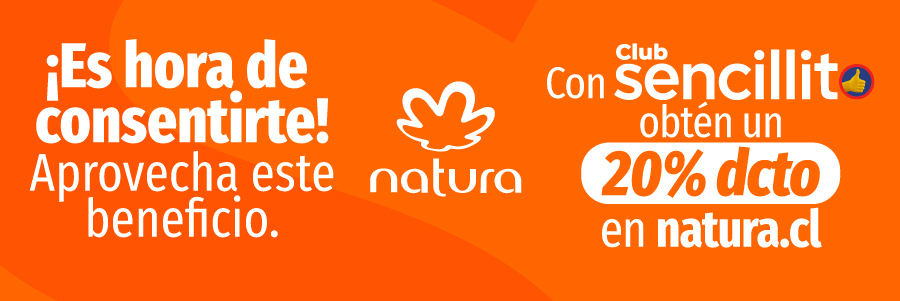 ¡Obtén descuentos Natura con Club Sencillito!