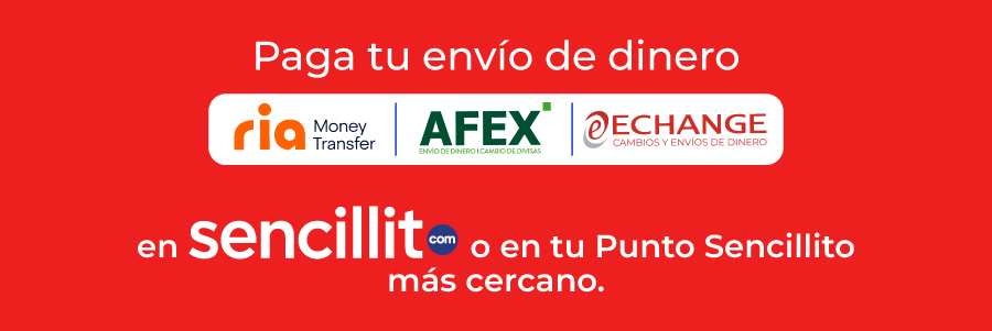 ¡Participa por un año de envíos de dinero gratis con Sencillito!